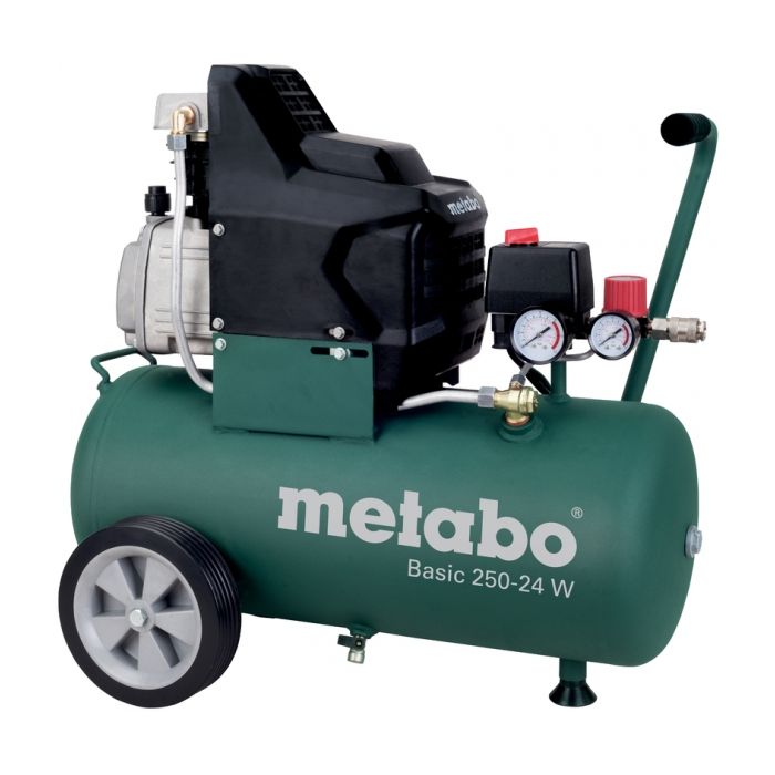 Kazuhiro505 Compresor Metabo BASIC 250-24W putere 1500W volum rezervor 24 L