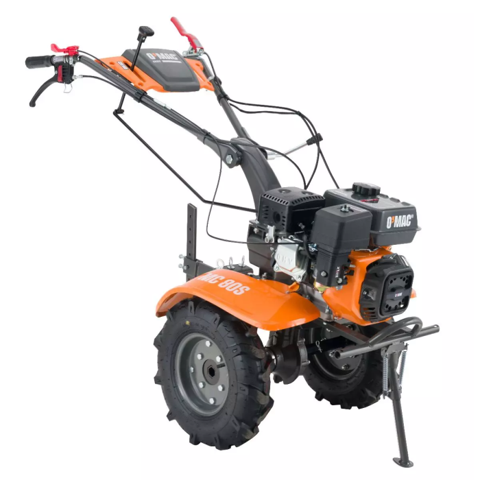 Motocultor O'MAC MC 80S motor 8 CP latime de lucru 65-90 cm