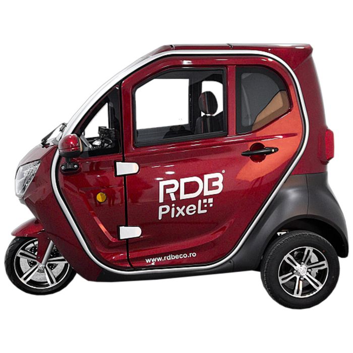 Masina electrica cu 3 roti RDB PIXEL 2100W 72V si 25km/h Fara