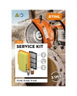 STIHL Kit Service 35 filtrul de aer din hartie, prefiltru, bujie, filtrul de combustibil pentru TS 410 / TS 420 / TS 440