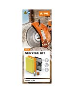 STIHL Kit Service 32 filtrul de aer din hartie, prefiltru, bujie, filtrul de combustibil pentru TS 700 / TS 800