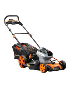 Masina de tuns gazon Redback EA146 Compatibila cu acumulatori 120V Latime de lucru 457mm Cos colector 60L Fara acumulator si incarcator