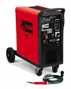 Aparat de sudura TELWIN tip MIG-MAG MASTERMIG 220/2 Curent maxim 200 A Tensiune alimentare 400 V