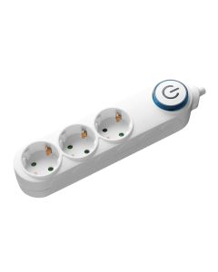 Prelungitor Samus 3 prize Schuko, 5m, 3680w, 3x 1.5mmp, intrerupator, 3PI5-3680