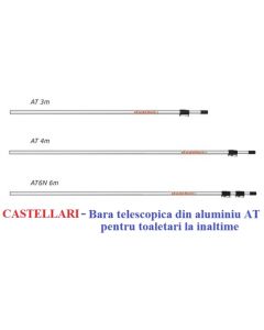 Bara telescopica din aluminiu seria “AT” de 4 m PROFESIONAL Castellari