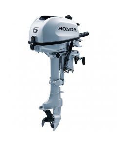 Motor barca Honda BF6AH LHNU cu mansa cizma lunga 6 CP 4T rezervor atasat elice aluminiu cu 3 aripi