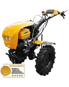 Pachet motocultor Profesional Progarden HS 1100D motor 18 CP Benzina latime de lucru 120 cm freze senzor de ulei FAR