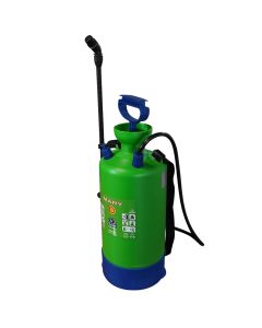 Pachet vermorel electric TopGarden 16l 12V/8AH lance telescopica inox + Cadou masca si ochelari protectie