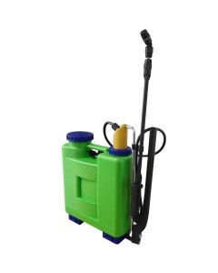 Pachet vermorel electric TopGarden 16l 12V/8AH lance telescopica inox + Cadou masca si ochelari protectie