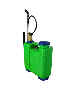 Pachet vermorel electric TopGarden 16l 12V/8AH lance telescopica inox + Cadou masca si ochelari protectie