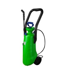 Pachet vermorel electric TopGarden 16l 12V/8AH lance telescopica inox + Cadou masca si ochelari protectie