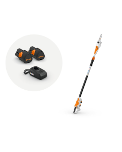Emondor de inaltime pe acumulator STIHL SBA 140 B sistem AS putere 0.3 kW lungime sina 20 cm pas lant 1/4"P set cu 2 acumulatori AS 2 si incarcator ALS 31