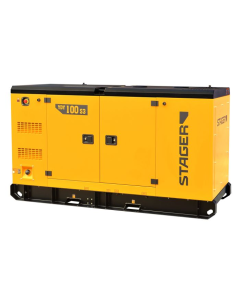 Generator insonorizat Stager YDY100S3 100kVA 130A 1500rpm trifazat diesel