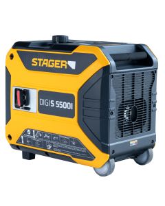 Stager DigiS 5500i Generator digital invertor insonorizat 5.5kW, monofazat, benzina, autonomie pana la 6h