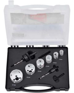 Set de 6 carote Bi-Metal Makita pentru electricieni Ø16-51mm