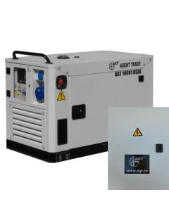 Generator de curent insonorizat AGT 10001 DSEA + Automatizare ATS 22S