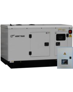 Generator curent trifazat AGT 70 DSEA ATS76S 91 CP 69 kVA 140 L 1500 Kg Diesel  + ATS76S/12
