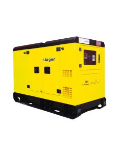 Generator curent STAGER YDY242S3 putere maxima 193.6kW 400V insonorizat diesel pornire electrica