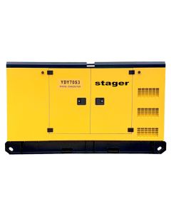 Generator curent STAGER YDY70S3 putere 56kW 400V insonorizat diesel pornire electrica