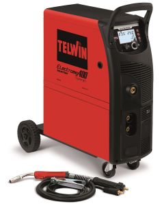 Aparat de sudura TELWIN tip MIG-MAG/TIG/MMA ELECTROMIG 400 SYNERGIC Curent maxim 400 A Tensiune alimentare 400 V