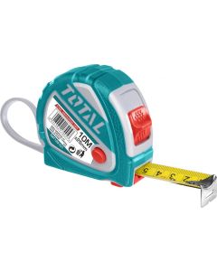 TOTAL - Ruleta 10m x 25mm  - buton 3 functii