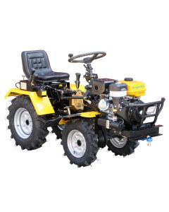 Tractor Progarden articulat tractiune fata/spate sistem hidraulic fata/spate motor 18 CP latime lucru 135 cm