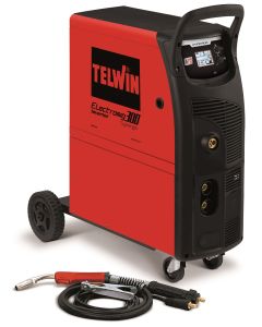 Aparat de sudura TELWIN tip MIG-MAG/TIG/MMA ELECTROMIG 300 SYNERGIC Curent maxim 300 A Tensiune alimentare 400 V