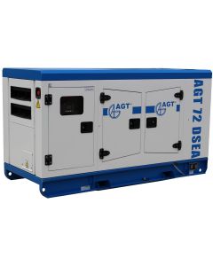 Generator curent  AGT 72 DSEA putere 55.2 kW 400 V diesel pornire electrica insonorizat rezervor 140L