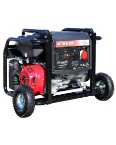 Generator AGT 8603 HSB motor HONDA GX 390 13 CP benzina putere max 2.8 kW 230V / 400V rezervor 28 L autonomie 10h