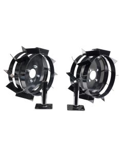ProGARDEN Set 2 roti metalice 400x8 cu manicot 23mm