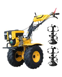 Motocultor ProGARDEN Campo 873 motor 7CP viteze 2+1 roti ATV benzina latime lucru 105 cm priza de putere