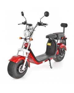 Scuter electric Hecht cocis red motor 1500 w viteza maxima 45 km h autonomie maxim 60 km rosu