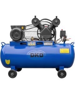 Compresor DKD XY2065A-100 putere 2.2 kW debit 330 l/min presiune 8 bari rezervor 100l 2 pistoane