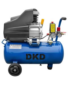 Compresor DKD XYBM24B putere 1.5 kW debit 180 l/min presiune 8 bari rezervor 24l