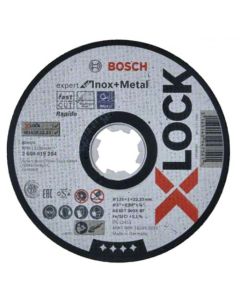 Disc X-LOCK Expert for Inox+Metal 115x1x22,23 pentru taieturi drepte AS 60 T INOX BF