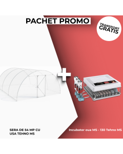 SERA DE 36 MP CU USA TEHNO MS + INCUBATOR DE OUA MS-130 TEHNO MS