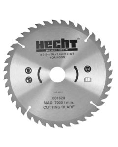 Disc pentru lemn Hecht 001620diametrul 210 mm