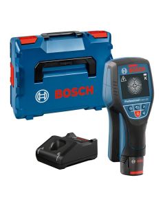 Bosch D-Tect 120 Detector, 120mm + 1 x Acumulator GBA 12V 2.0Ah + Incarcator rapid GAL 12V-40 Professional + L-Boxx 136