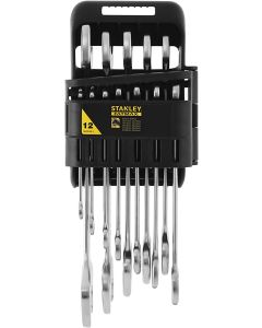 Stanley FMMT82902-0 Set de 12 chei deschise cu profil antiderapant