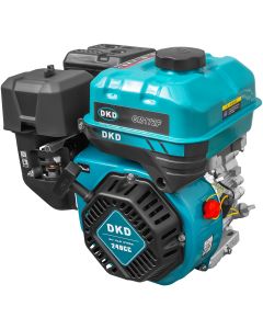 Motor DKD 173F cu ax canelat 8CP 240cc 3.6L diametru ax 25mm senzor ulei