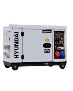 Generator de curent trifazat cu motor diesel HYUNDAI DHY8600SE-T