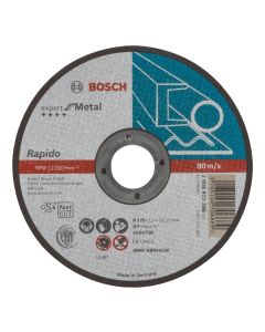 Disc de taiere drept Expert for Metal - Rapido AS 60 T BF, 125mm, 1,0mm