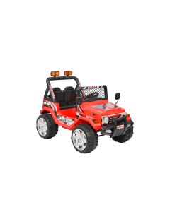Masinuta electrica pentru copii off-road 4x4 Hecht 56185, 6V 10 Ah, lumini si efecte speciale, telecomanda