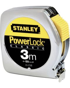 Stanley 1-33-218 Ruleta powerlock classic cu carcasa metalica 3m x 12.7mm