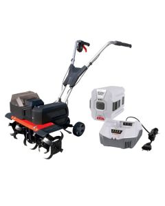 Motocultor cu acumultor Rotakt Pulsar RO40 latime de lucru 28-40cm ghidon reglabil freze + 1 acumulator de 4Ah + statie de incarcare