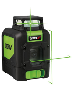 Nivel cu multilaser 1D Dedra MC0905 tip cruce acumulatorI 4xAA 6V fascicul laser verde lungime lucru 30 m