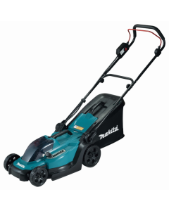 Masina de tuns gazon Makita DLM330SM LXT 18V latime tundere 33 cm sac colector 30 l acumulator 18V 4.0Ah si incarcator standard