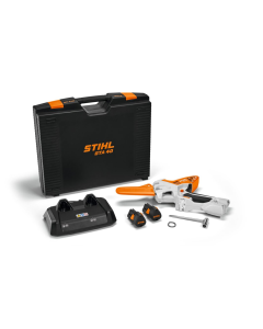 SET Fierastrau STIHL GTA 40.0 lama 15 cm pas lant 1/4"P carcasa plastic sistem AS cu 2x acumulatori AS 2 si incarcator rapid AL 5-2 