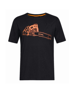 Tricou STIHL Ms500i negru - marimea S