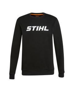 Bluza STIHL Logo White din bumbac neagra